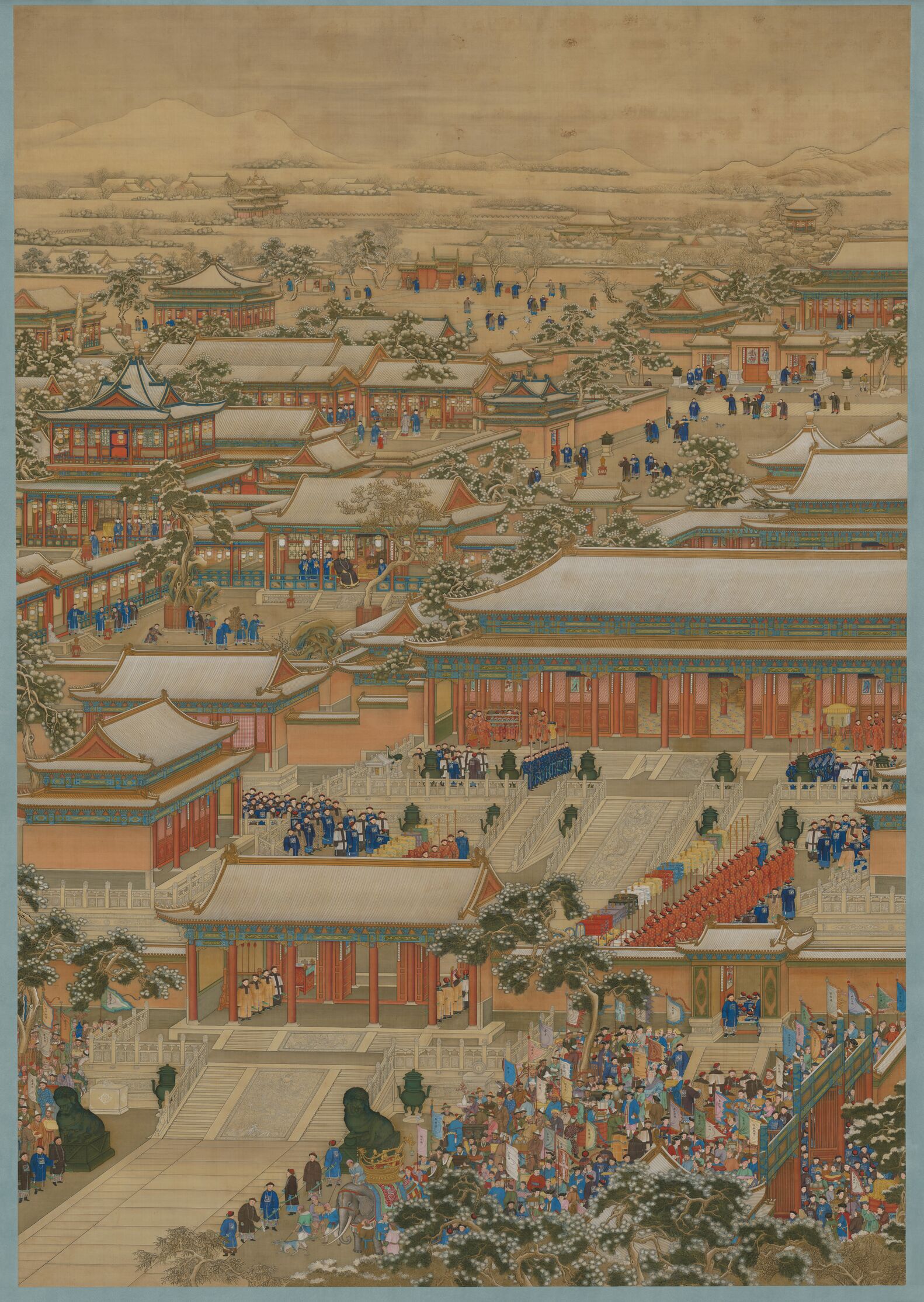 万国来朝图预览图