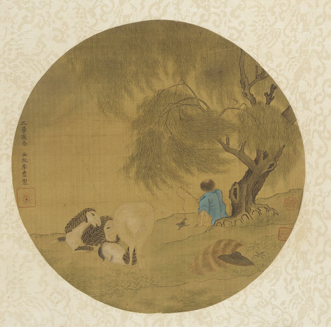 牧羊图页预览图