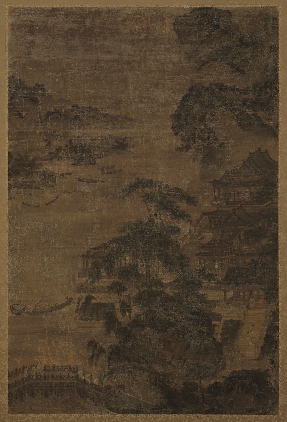 山水图轴预览图