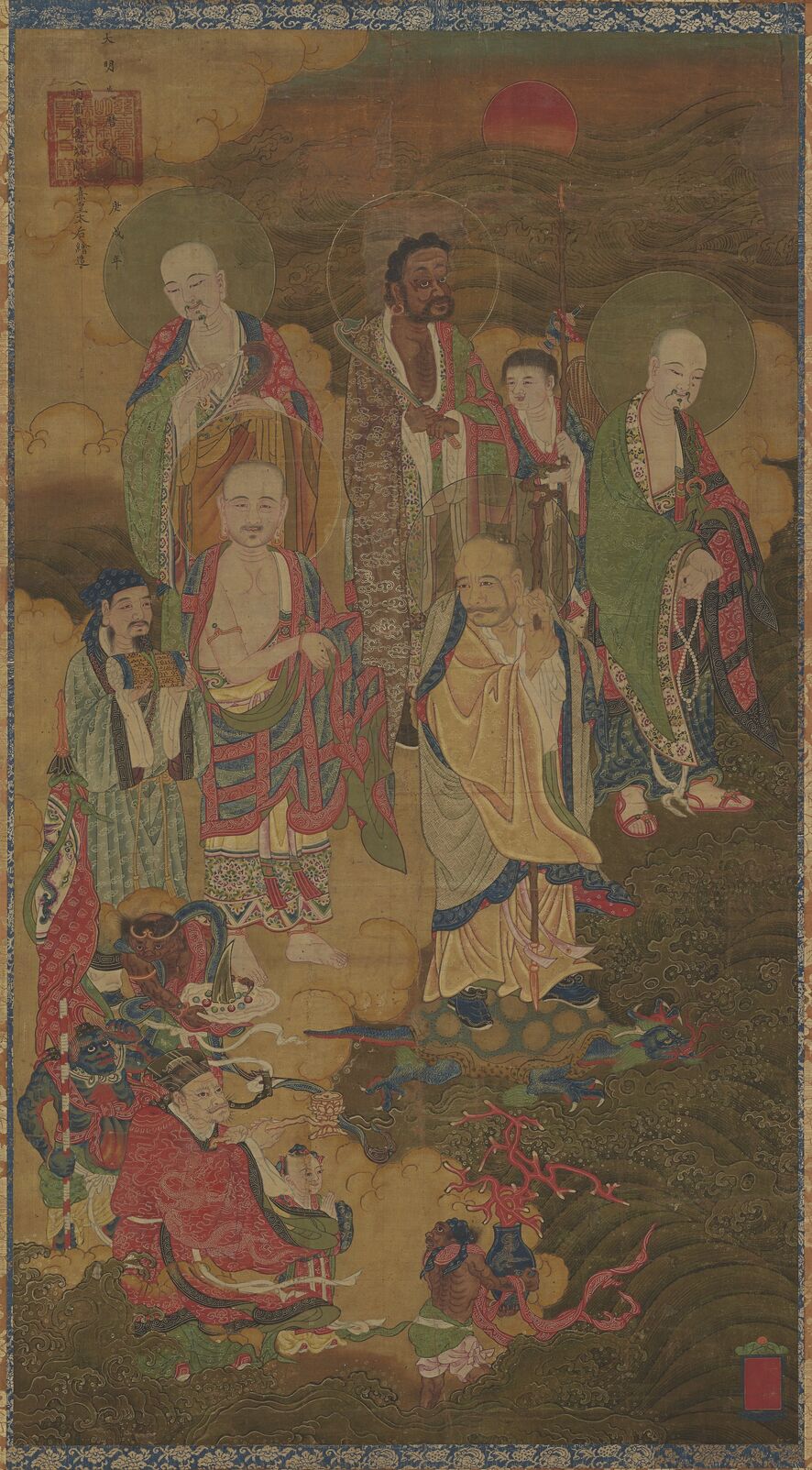 渡海罗汉图预览图