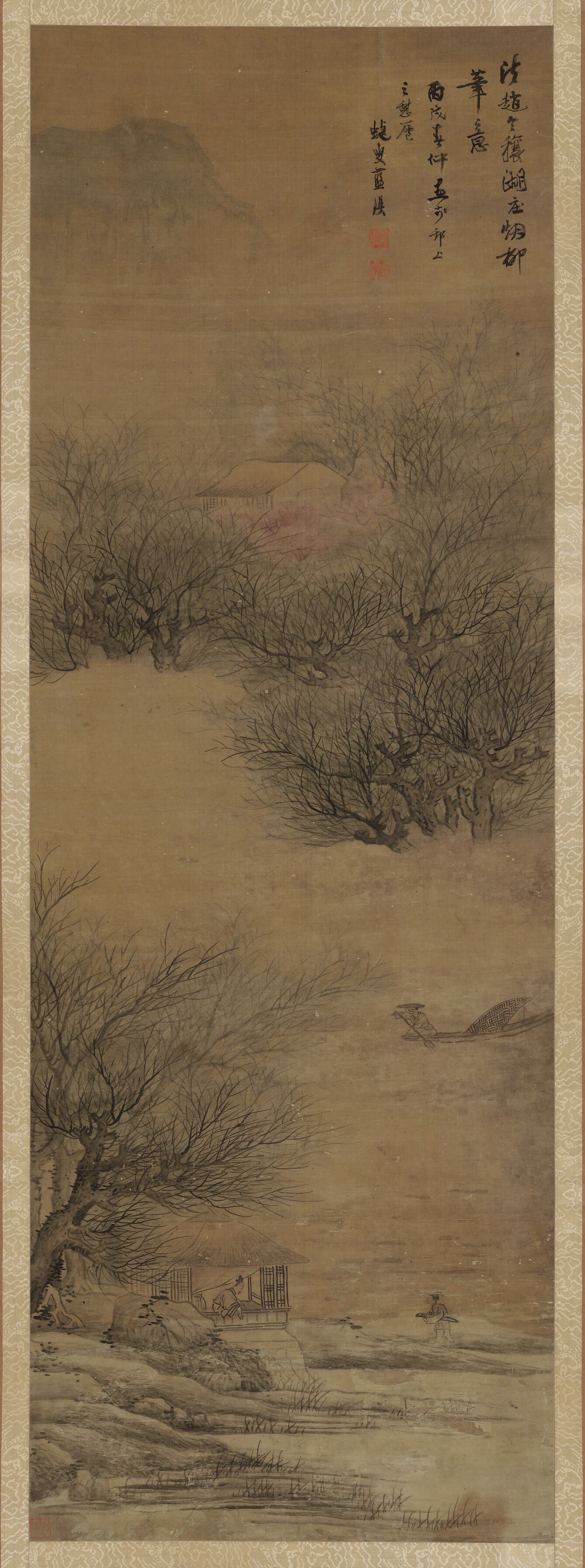 法赵令穰湖庄烟柳笔意预览图