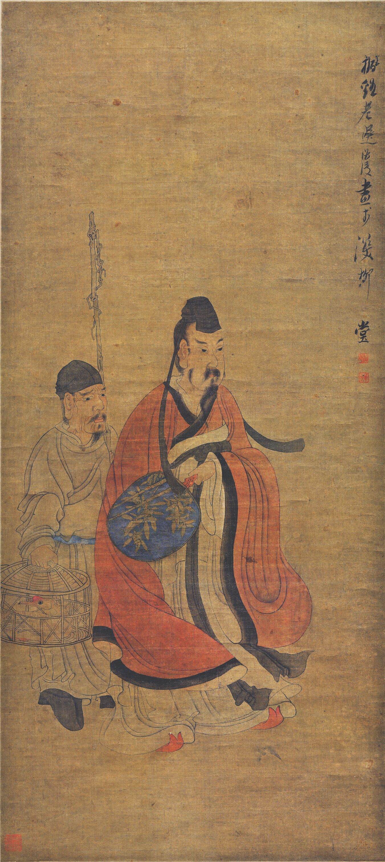 羲之笼鹅图预览图