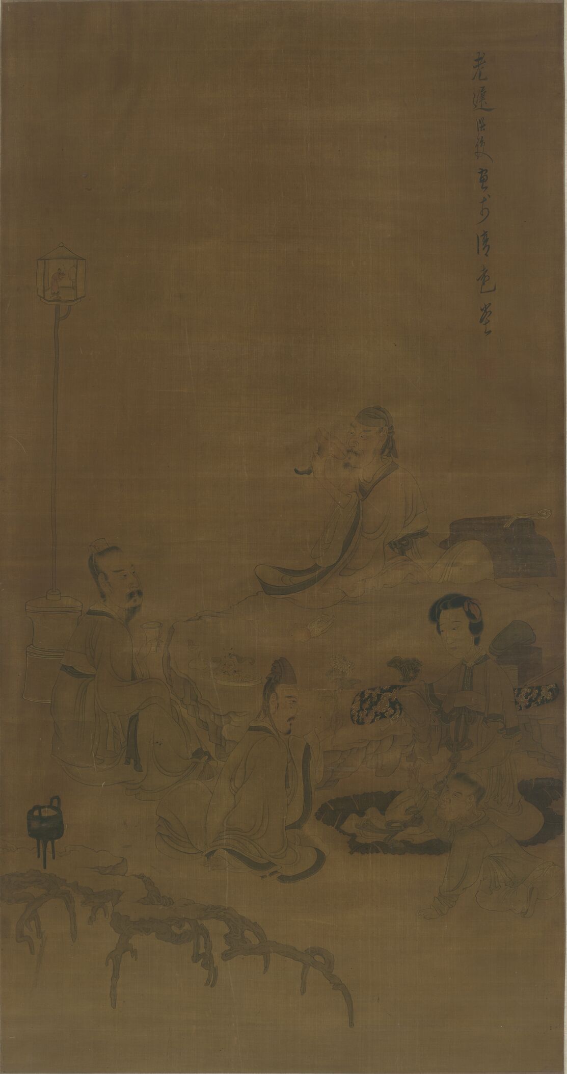 老莲画堂图预览图