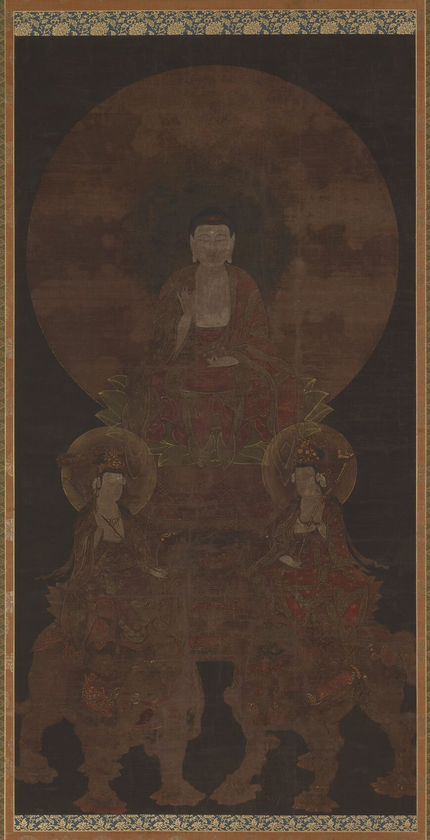 释迦牟尼莲花座像预览图
