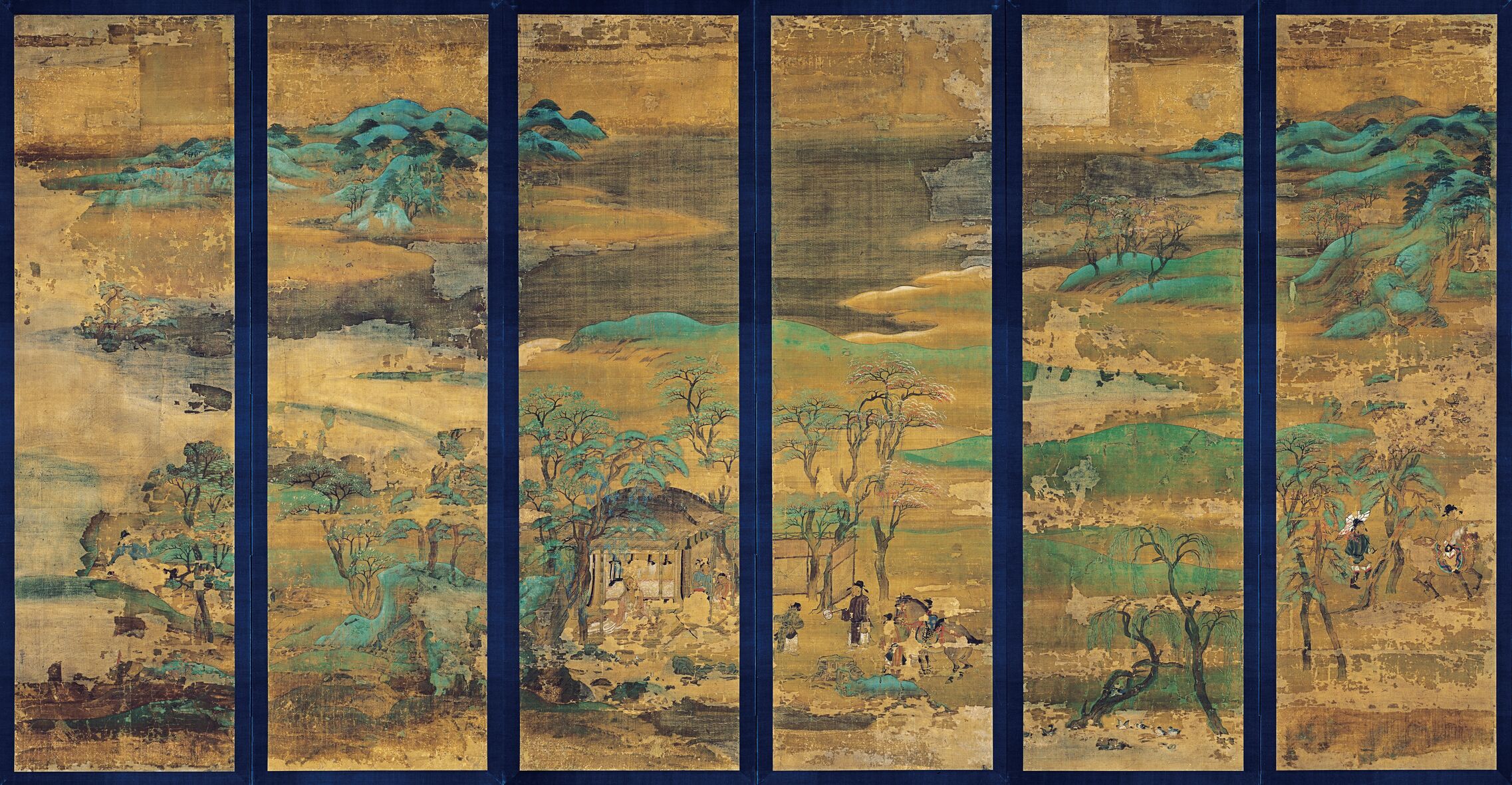 山水屏风预览图