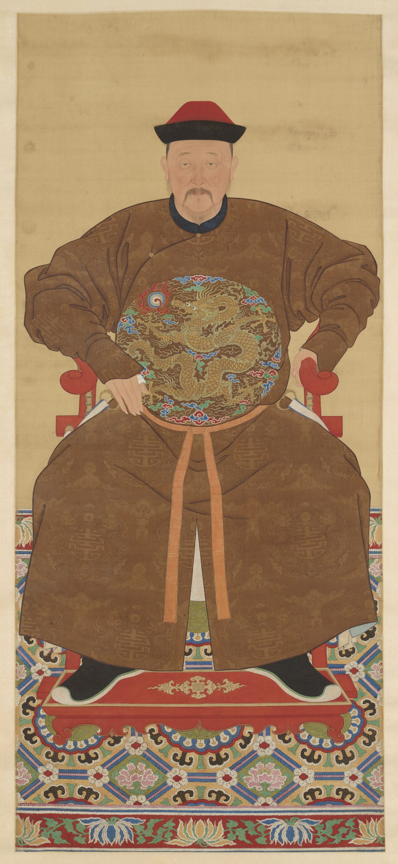 历代帝王贵妃大臣朝服像（九阿哥胤禟）预览图