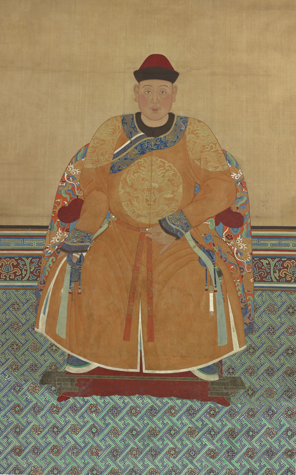 历代帝王贵妃大臣朝服像（努尔哈赤）预览图