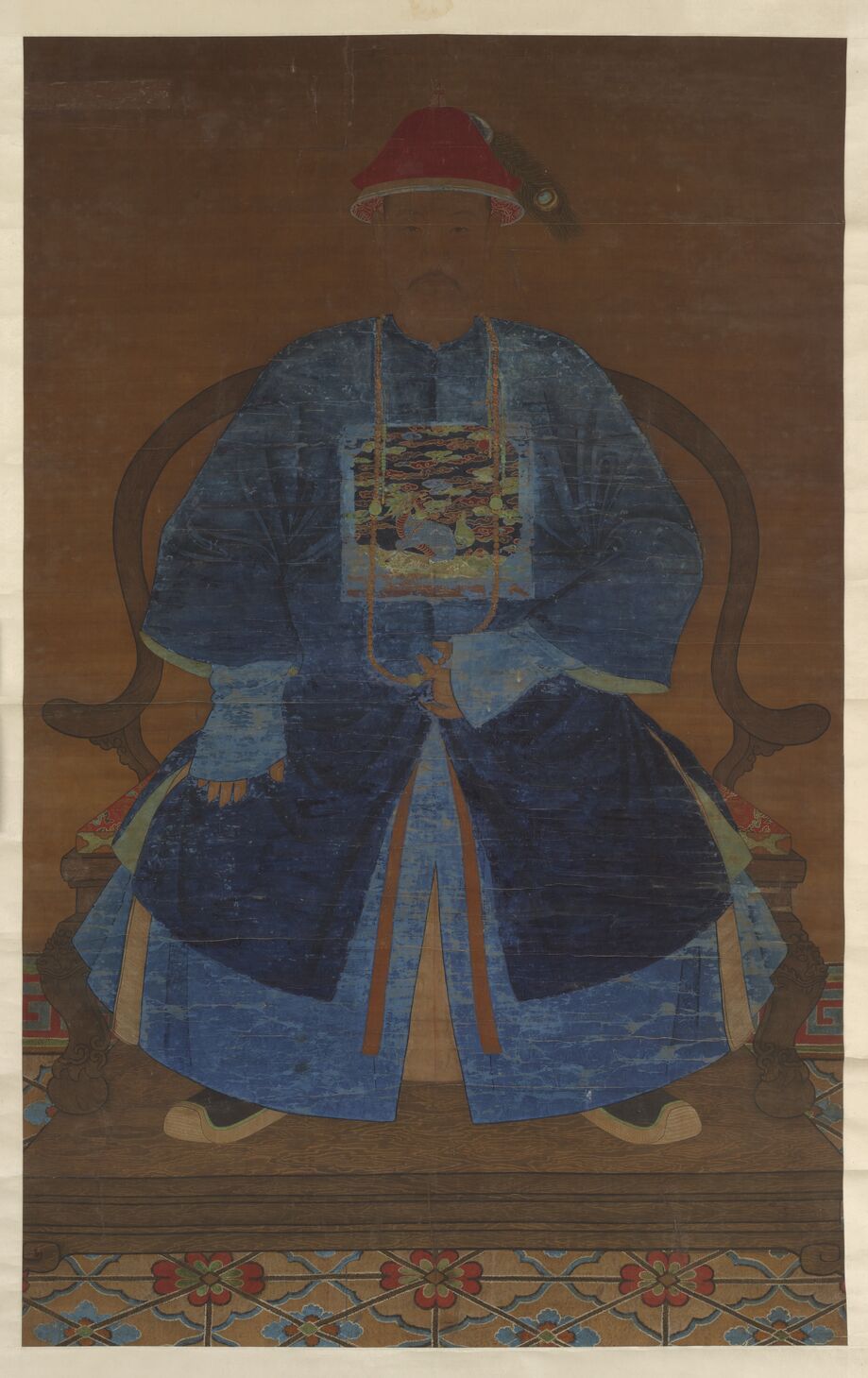 历代帝王贵妃大臣朝服像（和硕德豫亲王多铎）预览图