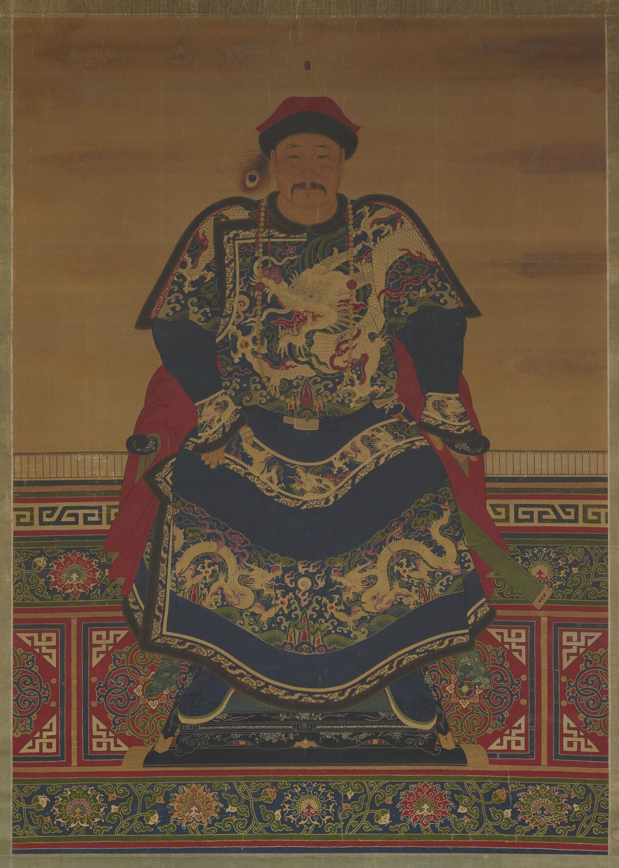 历代帝王贵妃大臣朝服像（嘉庆帝）预览图