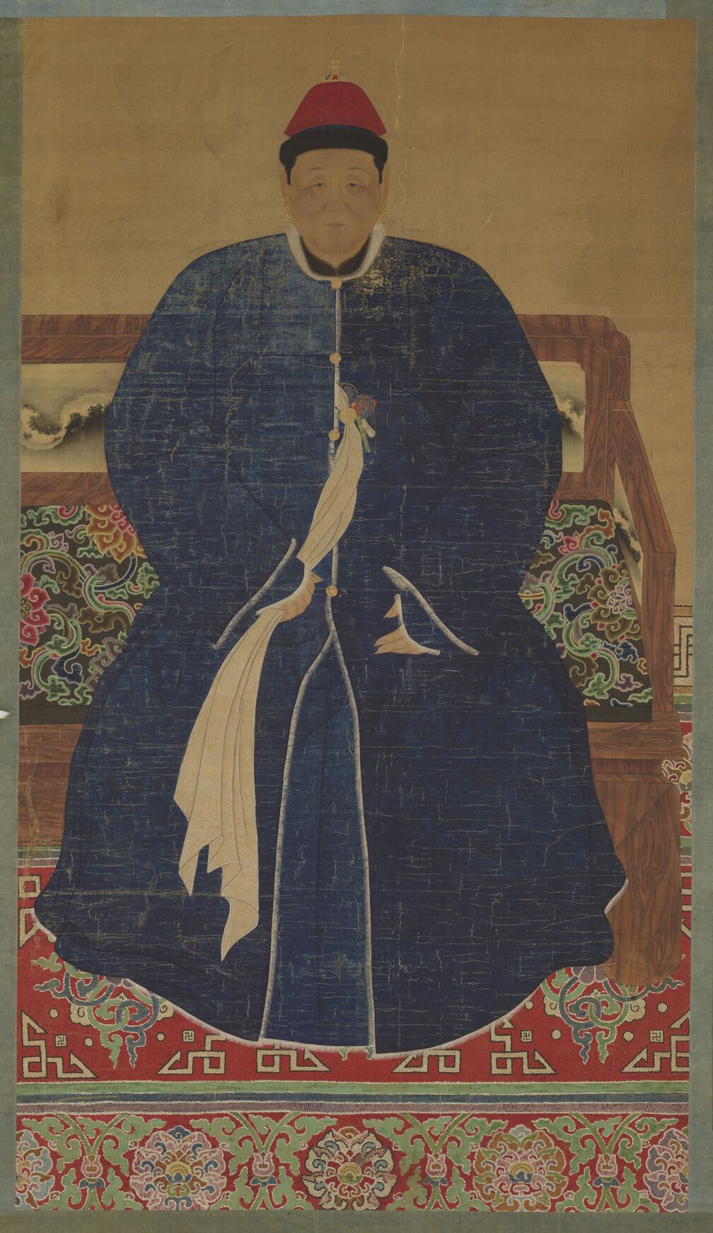 历代帝王贵妃大臣朝服像（孝庄文皇后）预览图