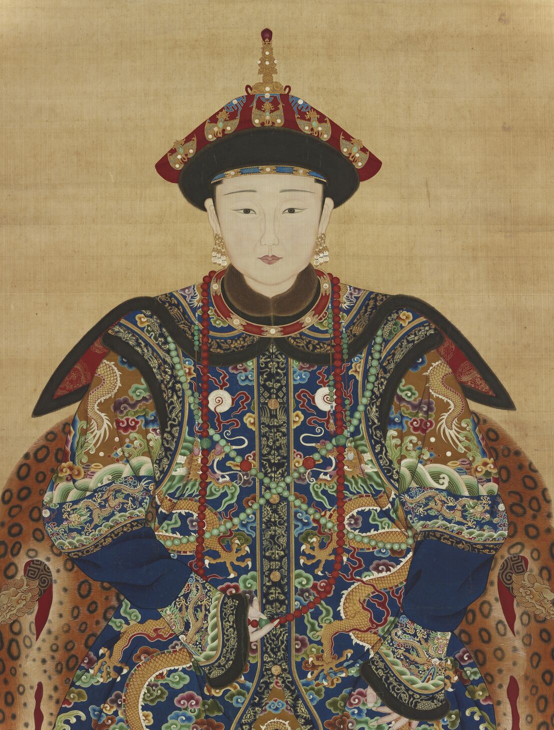 历代帝王贵妃大臣朝服像（寿臧和硕公主）预览图