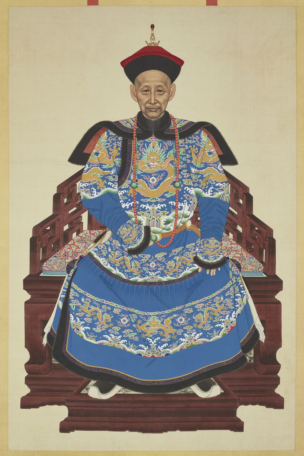 历代帝王贵妃大臣朝服像（怡亲王爱新觉罗.载垣）预览图