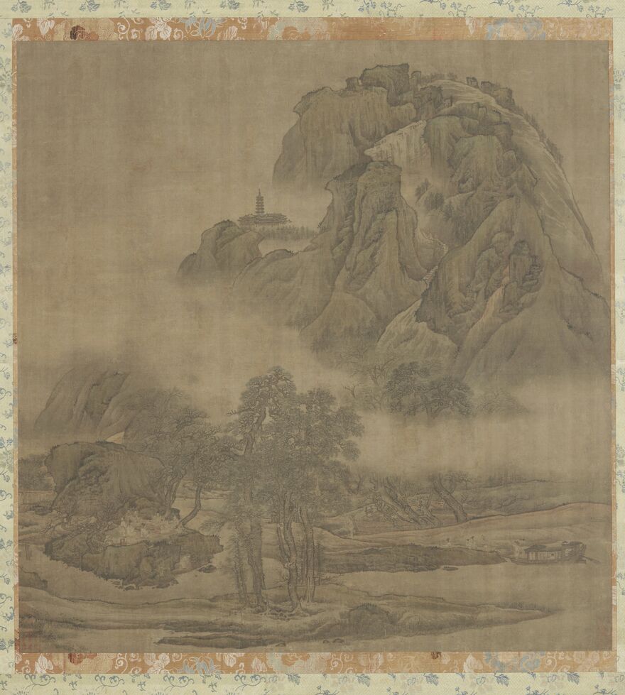山水页预览图