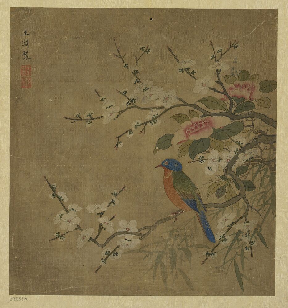 花鸟图页预览图
