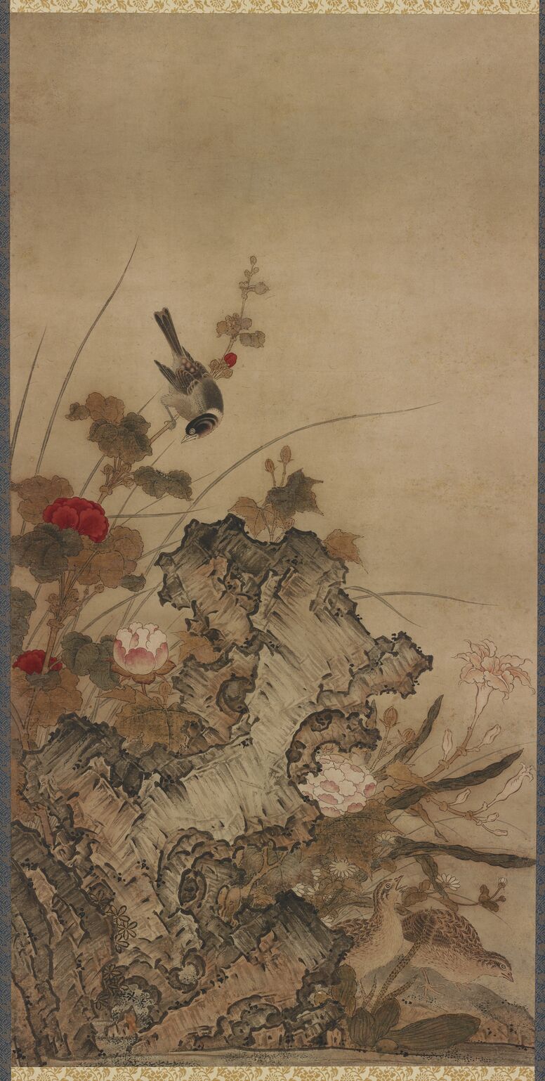 牡丹小鸟图预览图