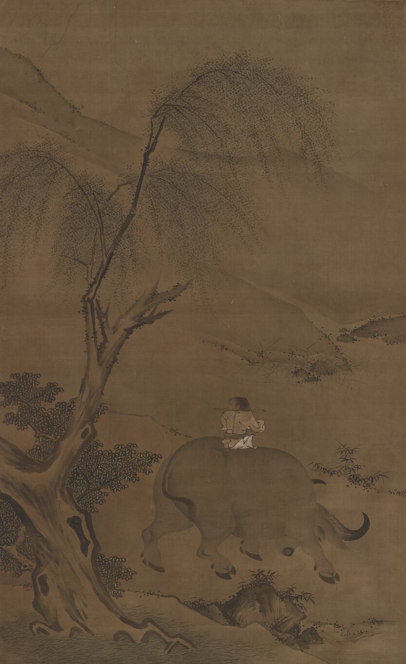 牧归图立轴预览图