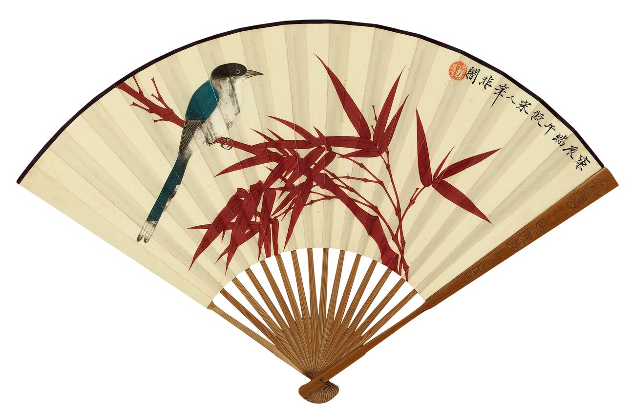 翠鸟红叶预览图