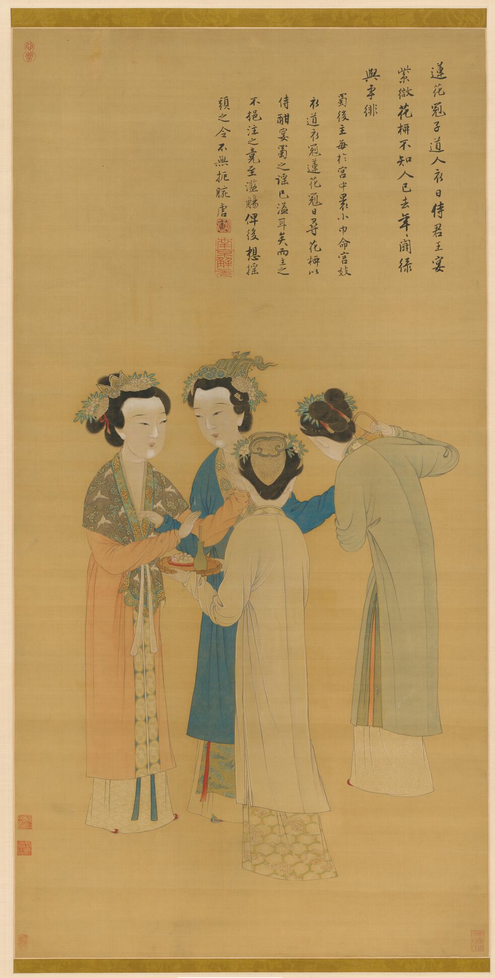 王蜀宫妓图预览图