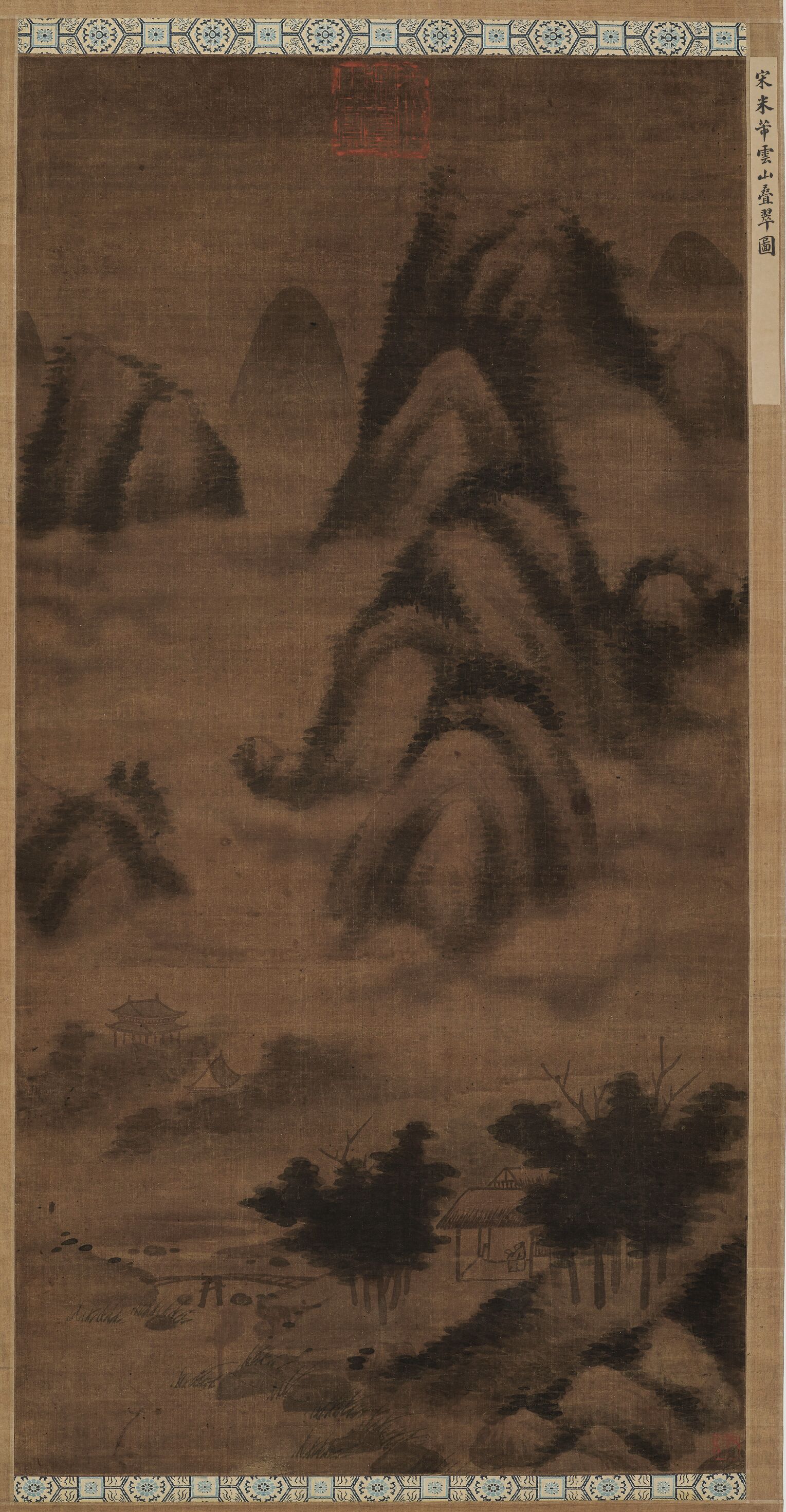 云山叠翠图预览图