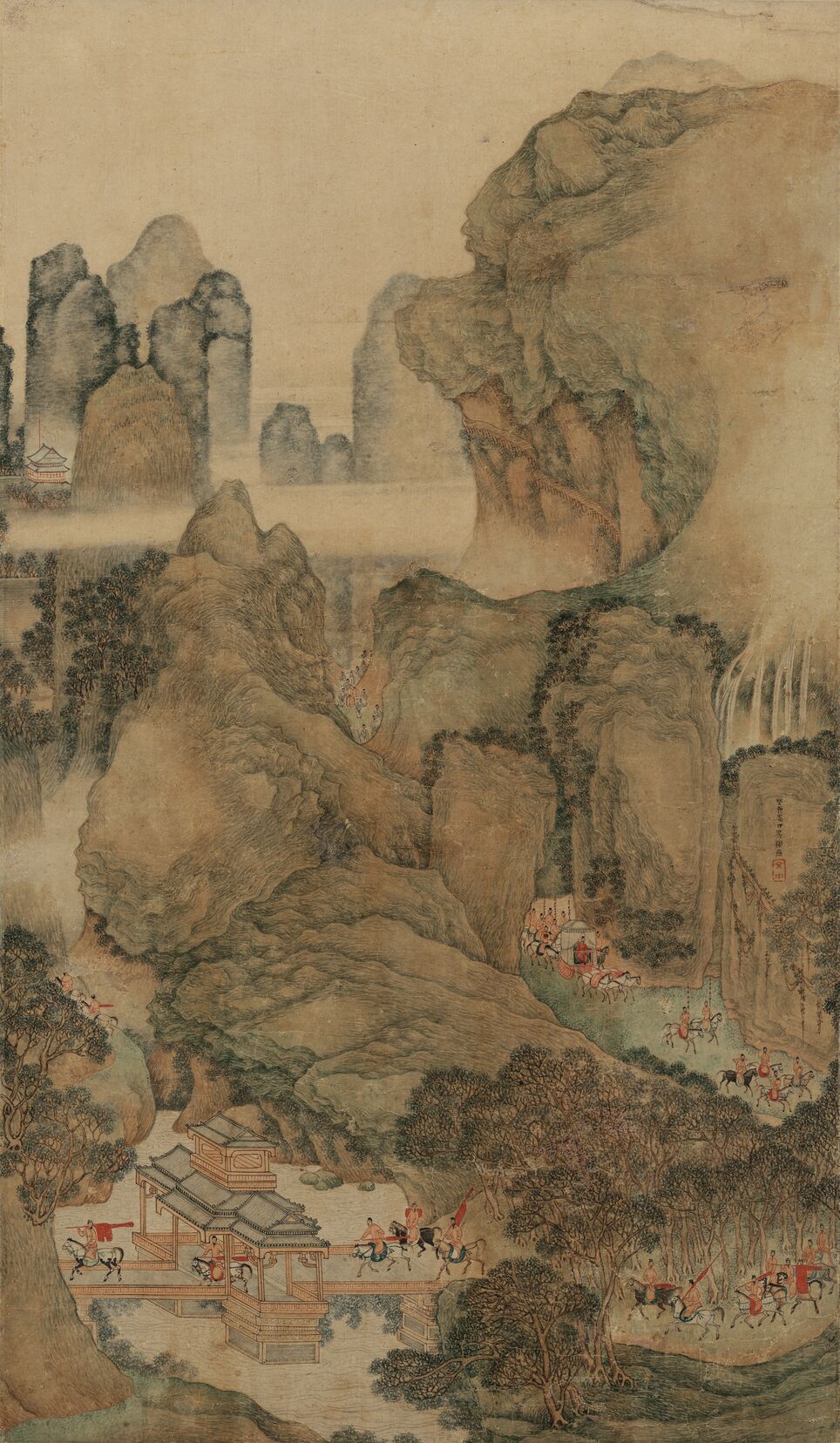 明皇幸蜀图预览图