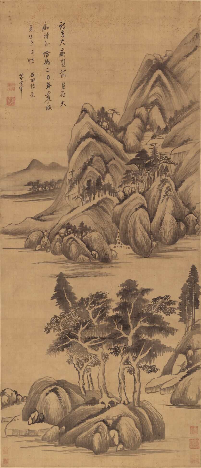 石田诗意图预览图