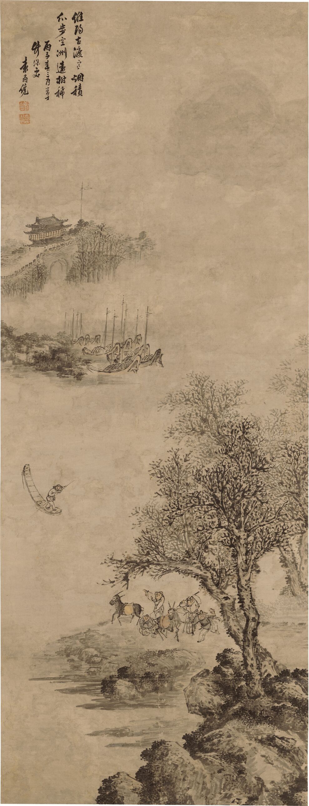 维扬古渡图预览图