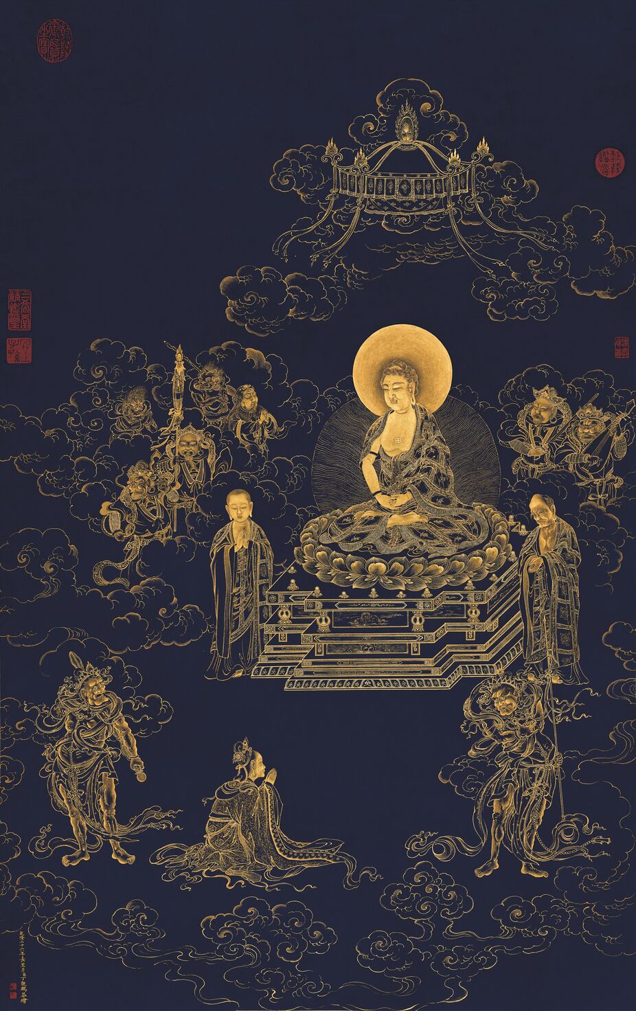 无量寿佛图预览图