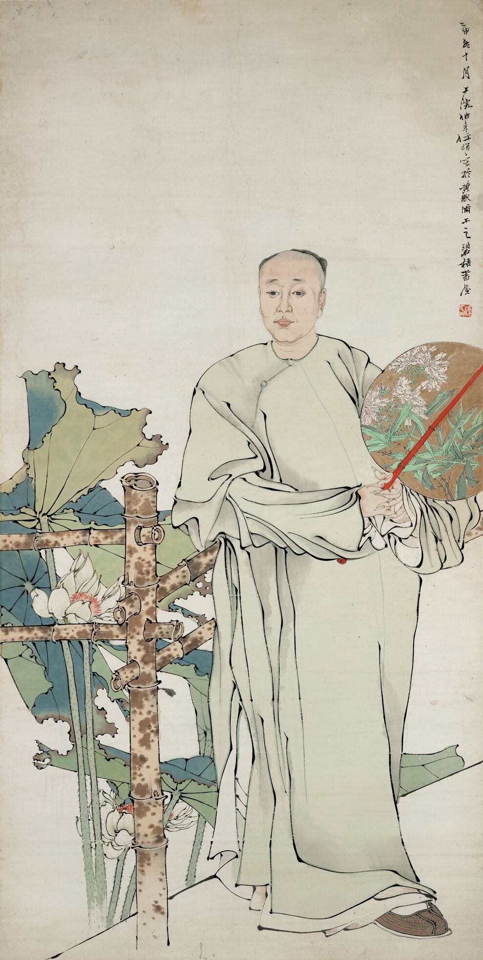 凭栏赏荷图预览图