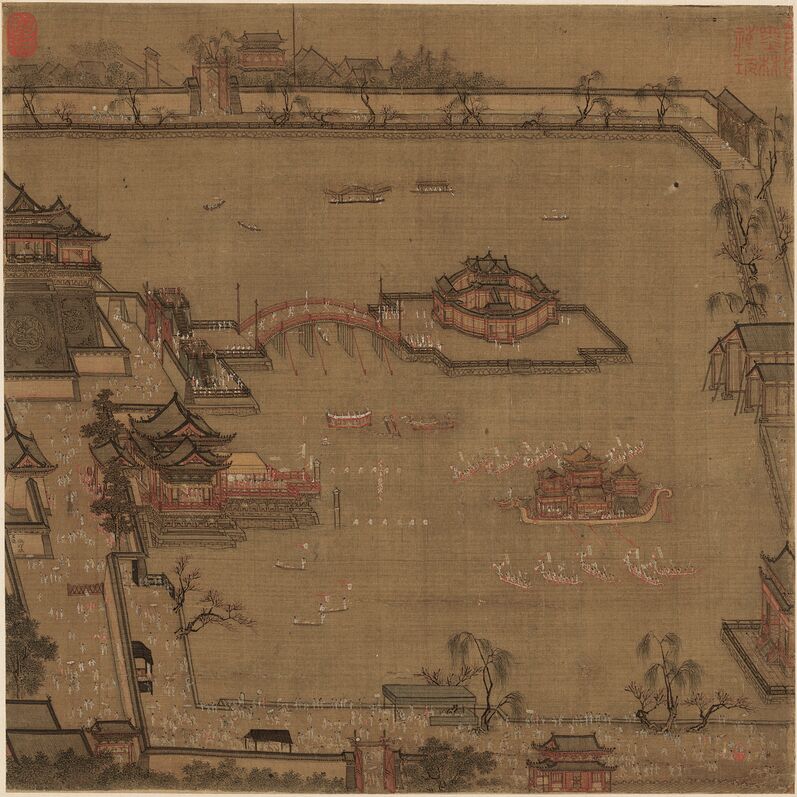 金明池争标图缩略图