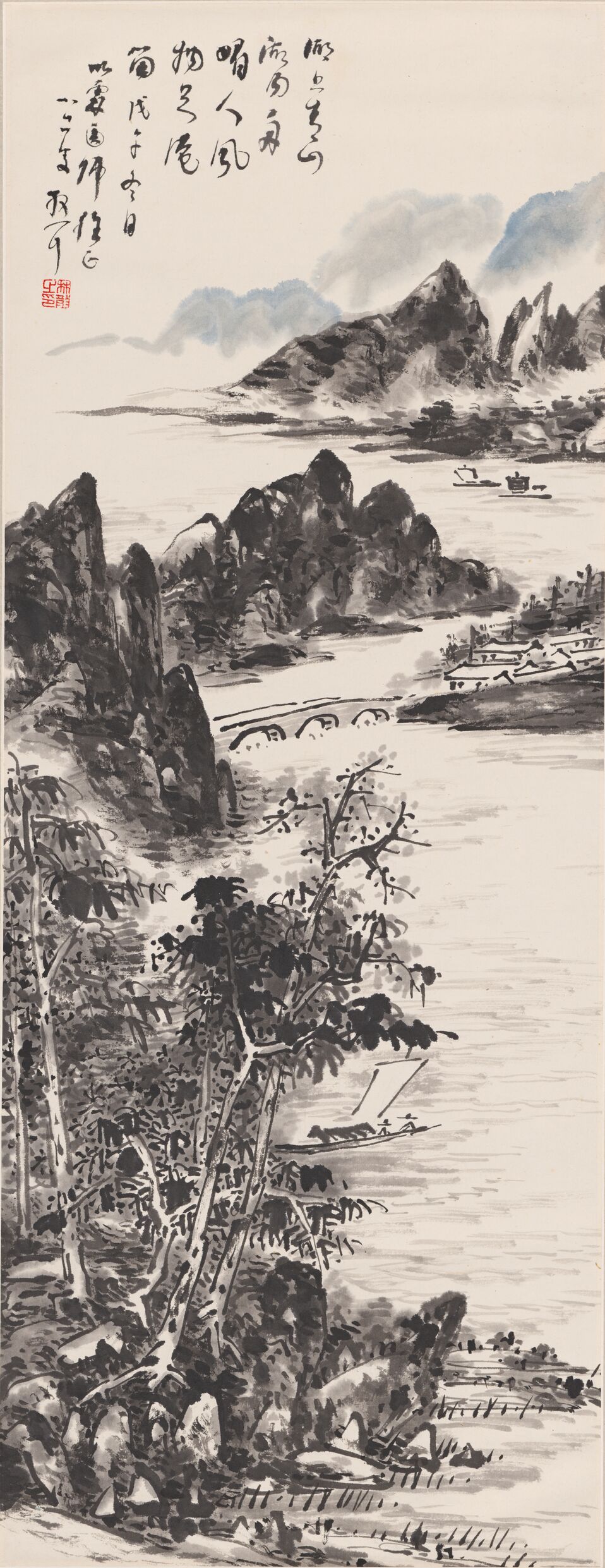 山水图立轴缩略图