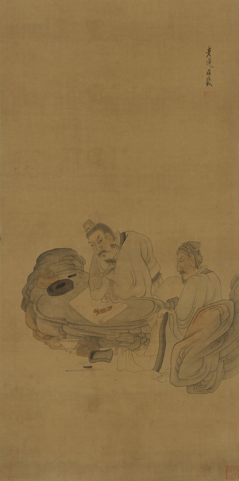高贤人物图预览图