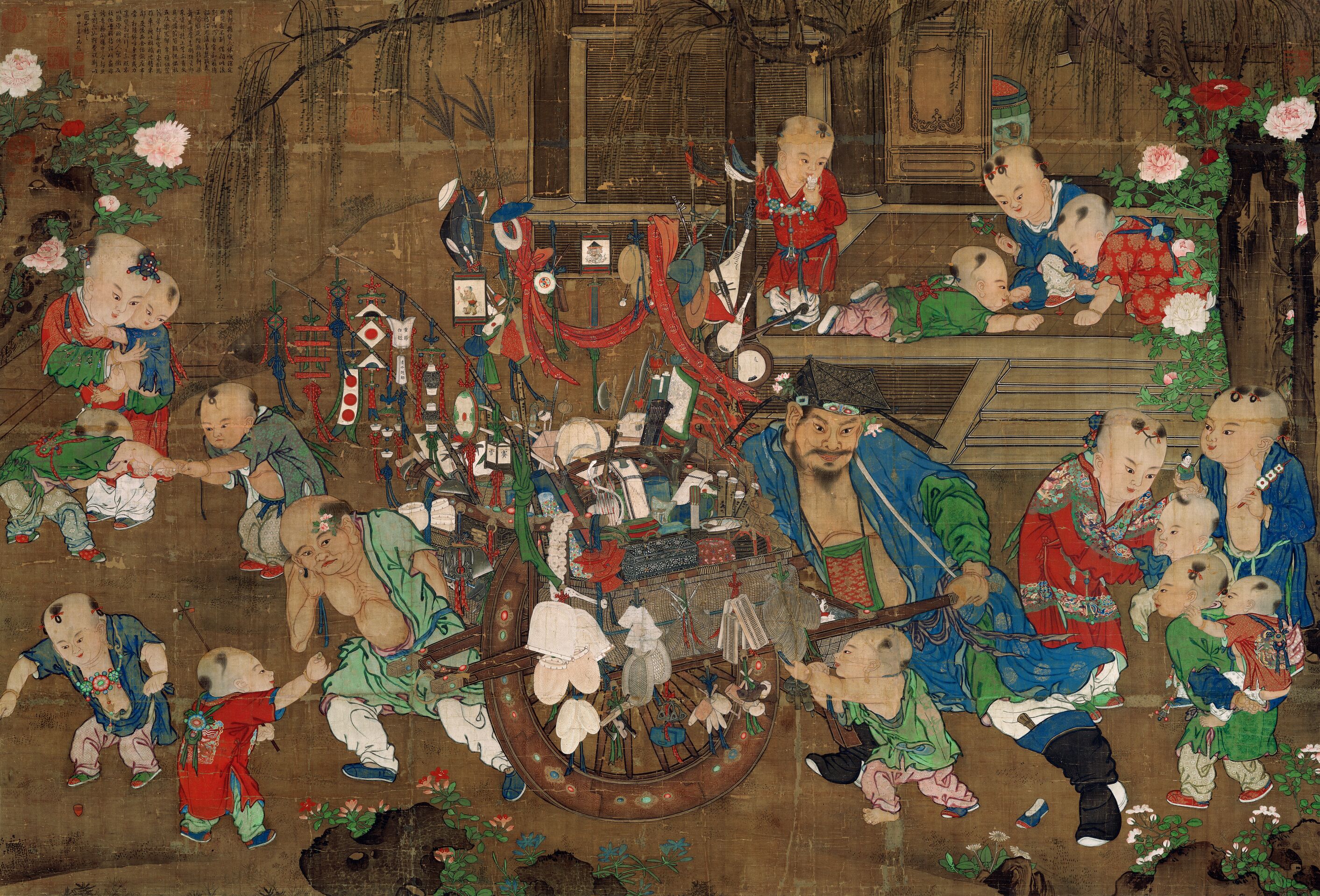 货郎图缩略图