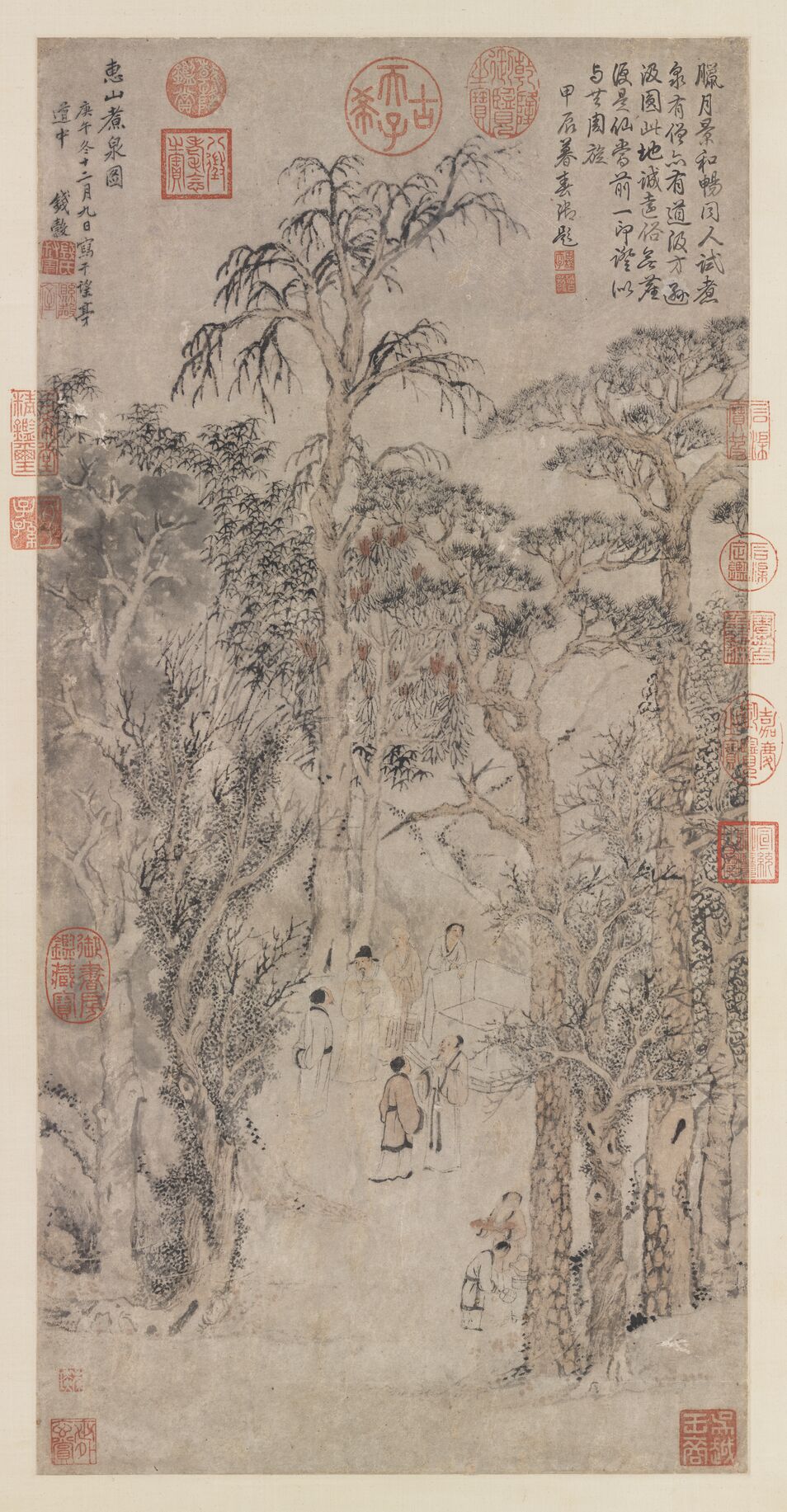 惠山煮泉图预览图