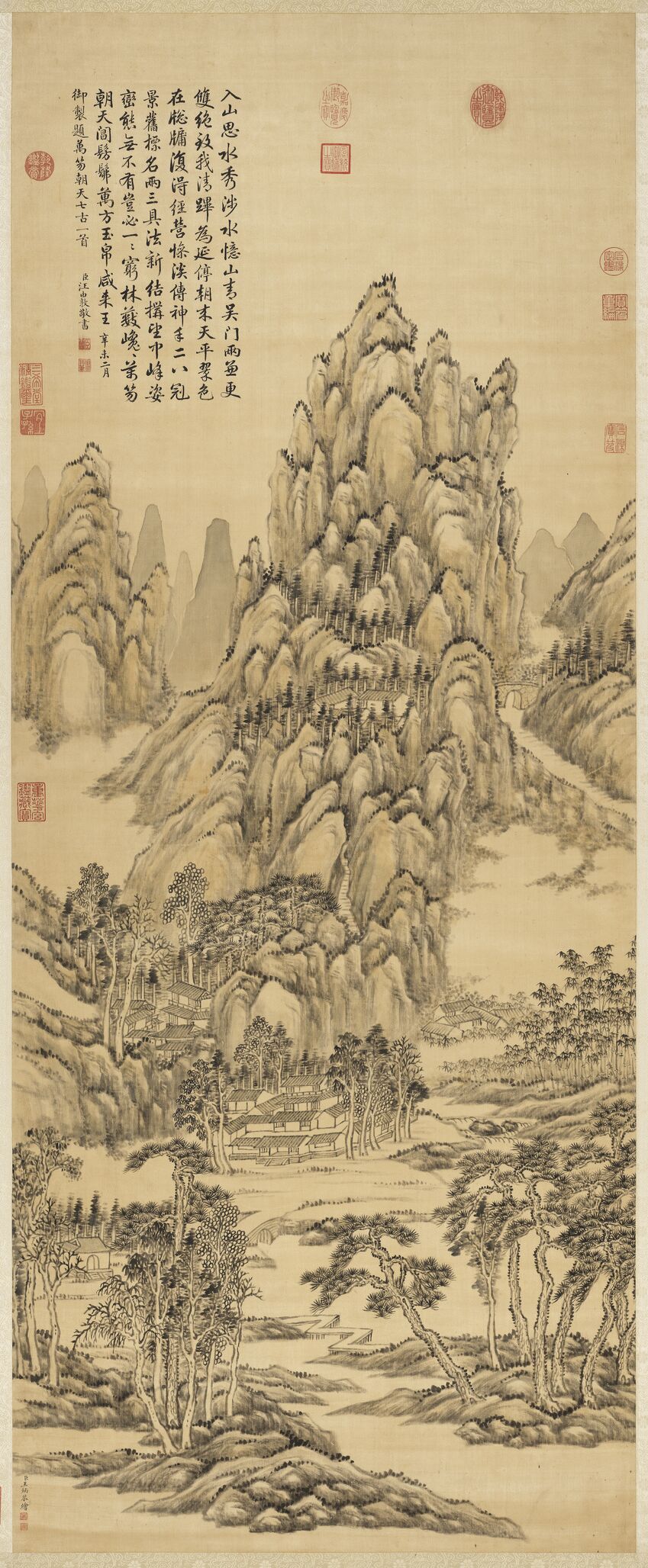 天平山景图缩略图