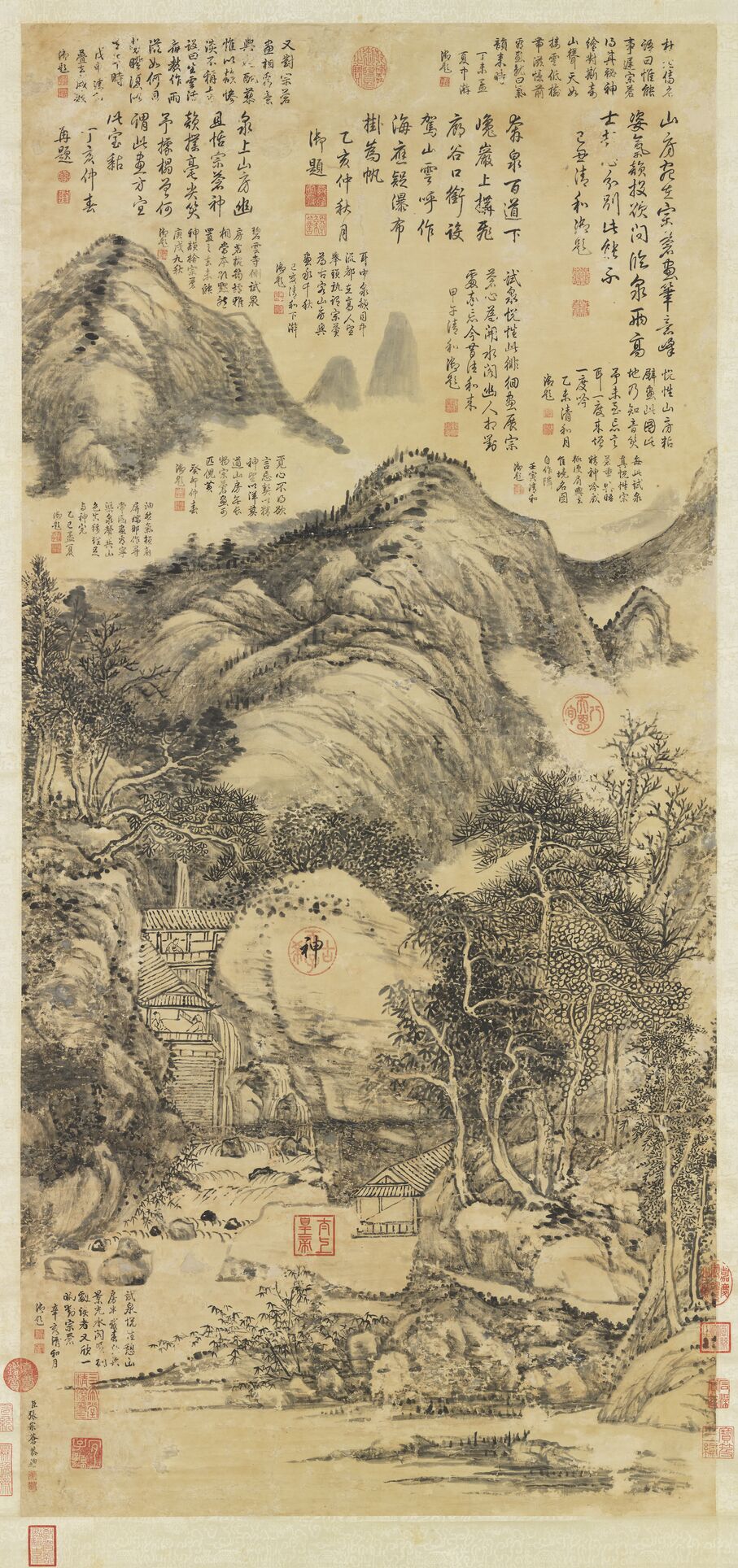 临泉高士图缩略图