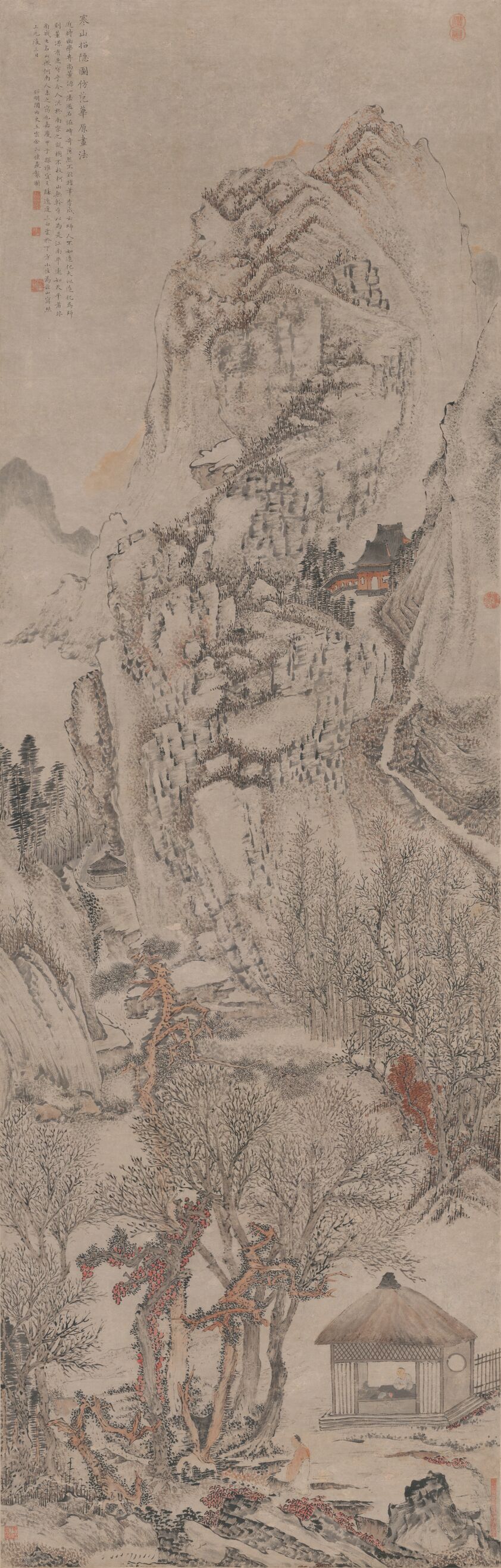寒山招隐图预览图