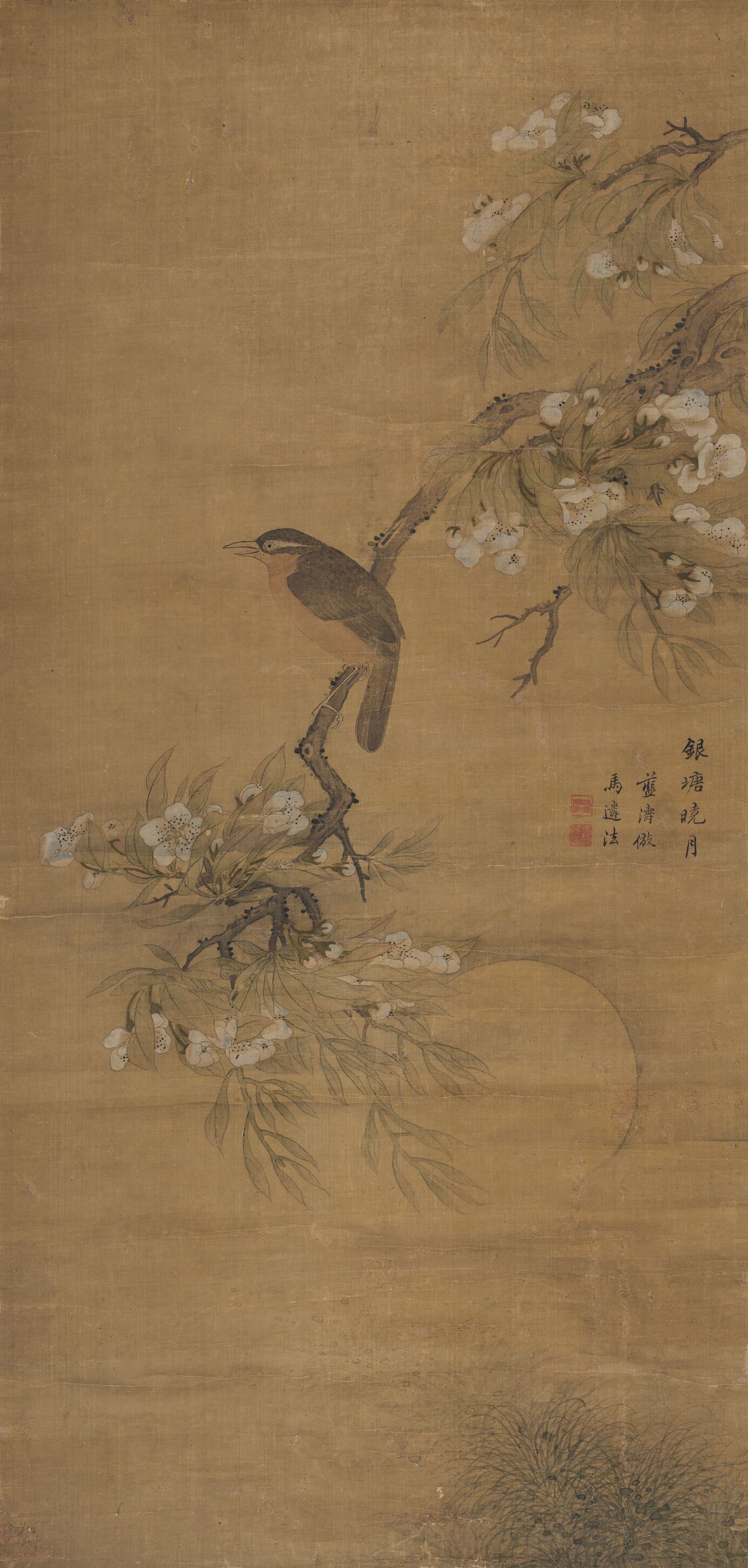 银塘晓月图预览图