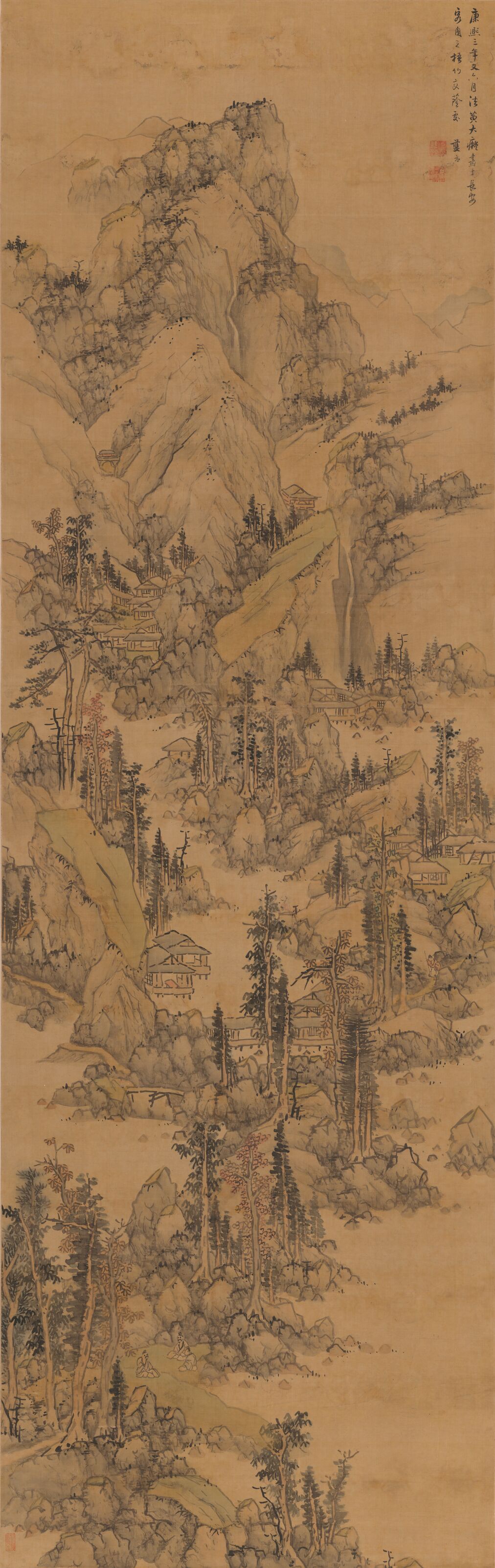 秋林逸居图预览图