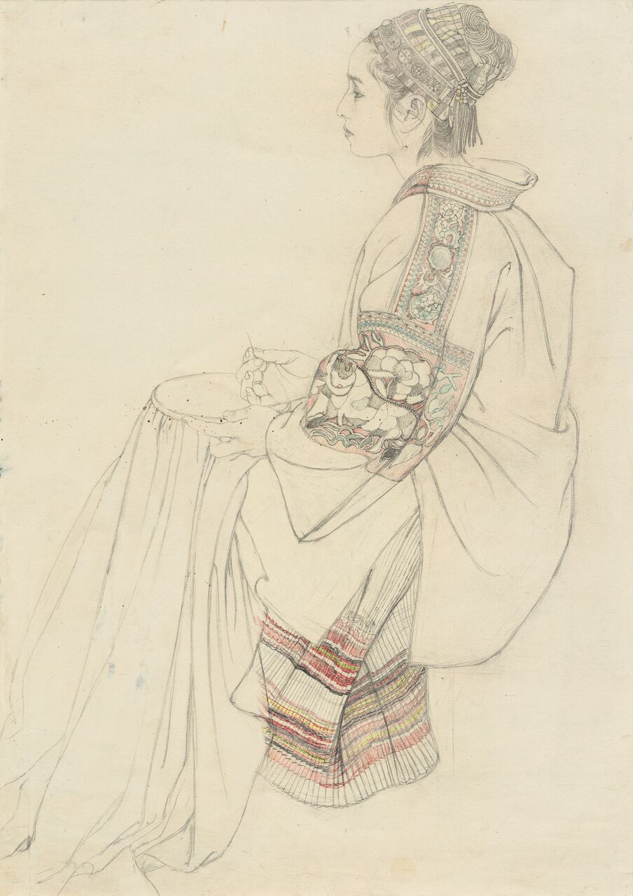 素描人物缩略图