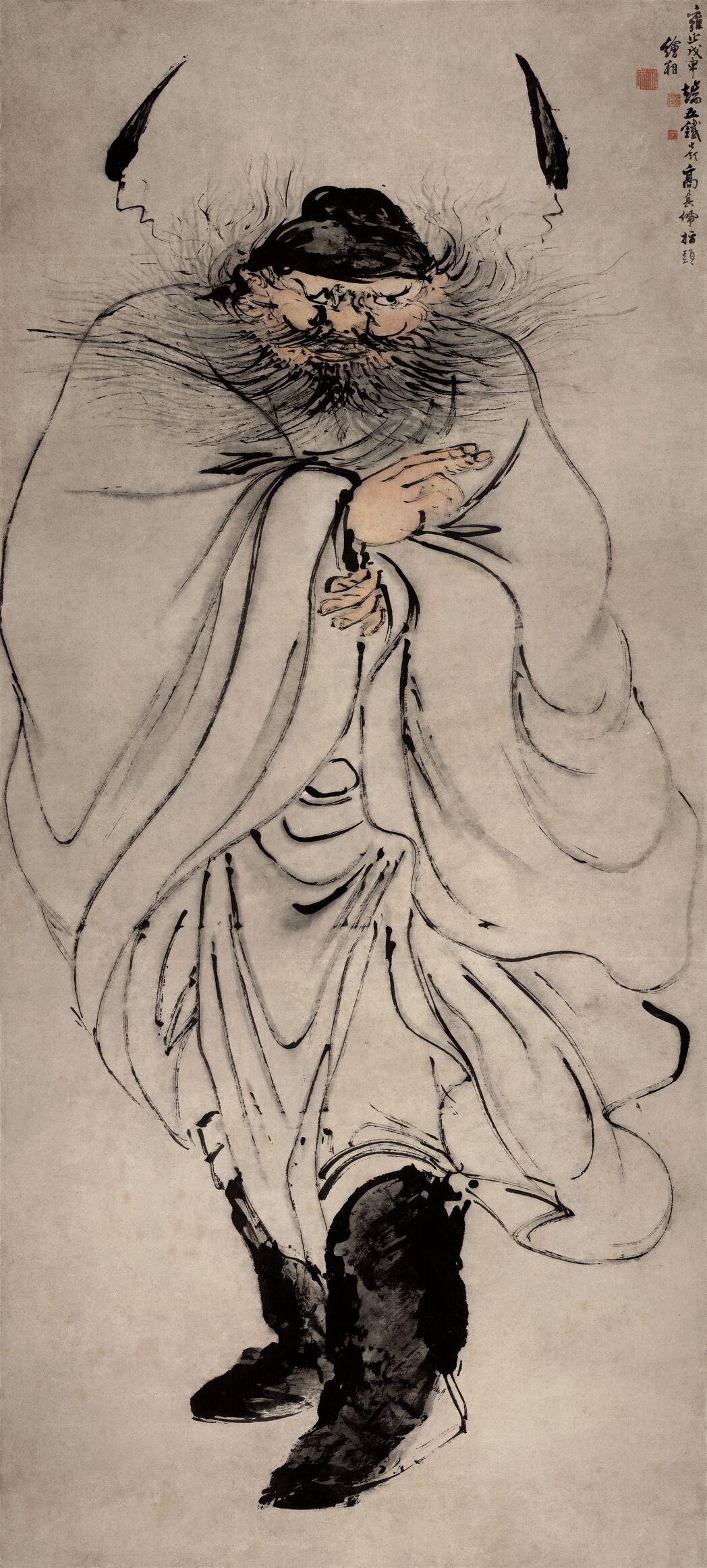 指画钟馗图预览图