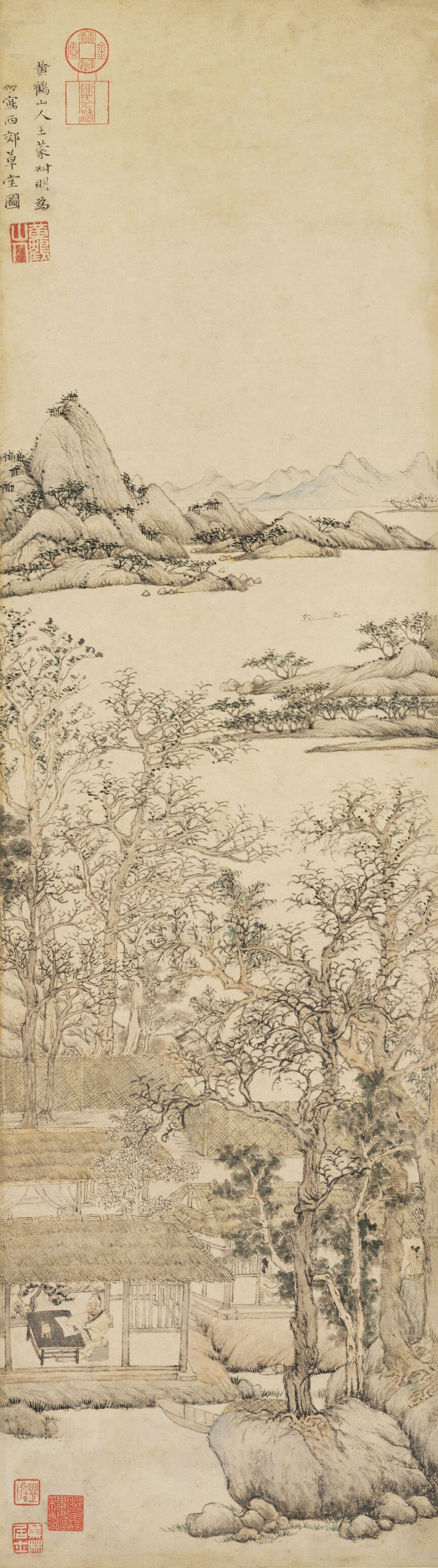 西郊草堂图预览图