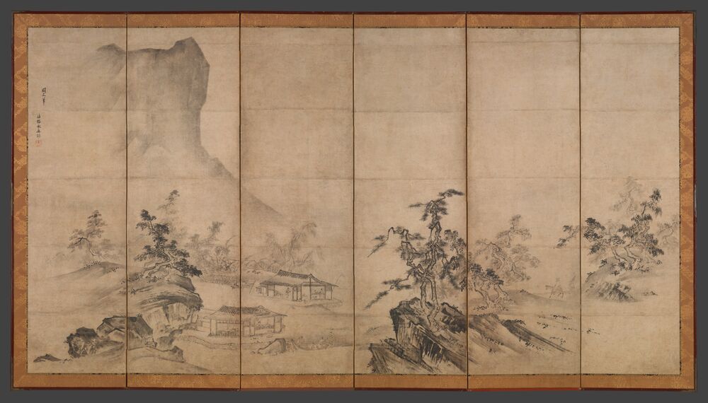 山水図屏風二缩略图