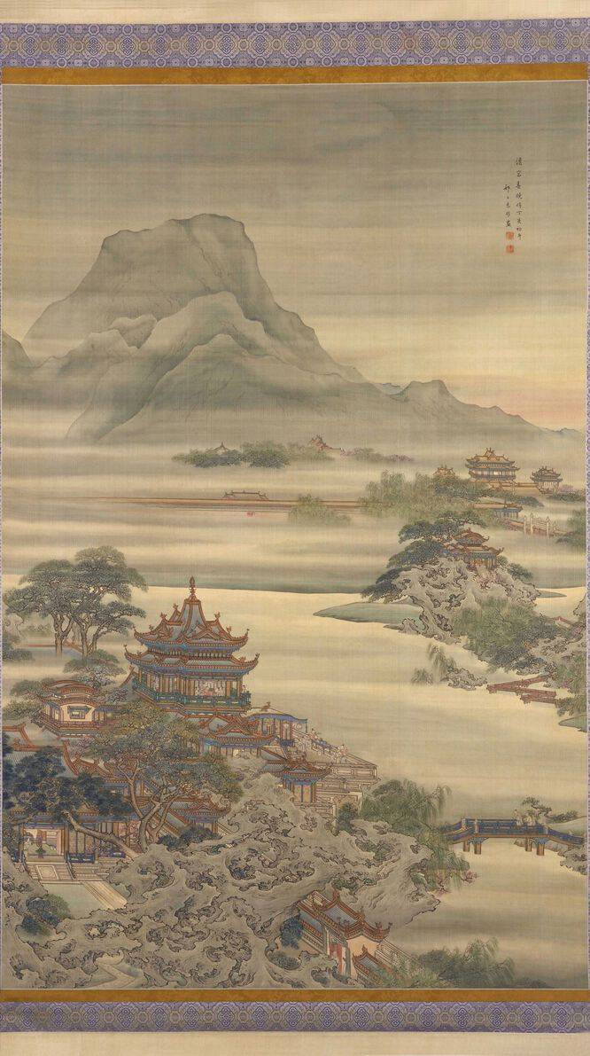 汉宫春晓图预览图