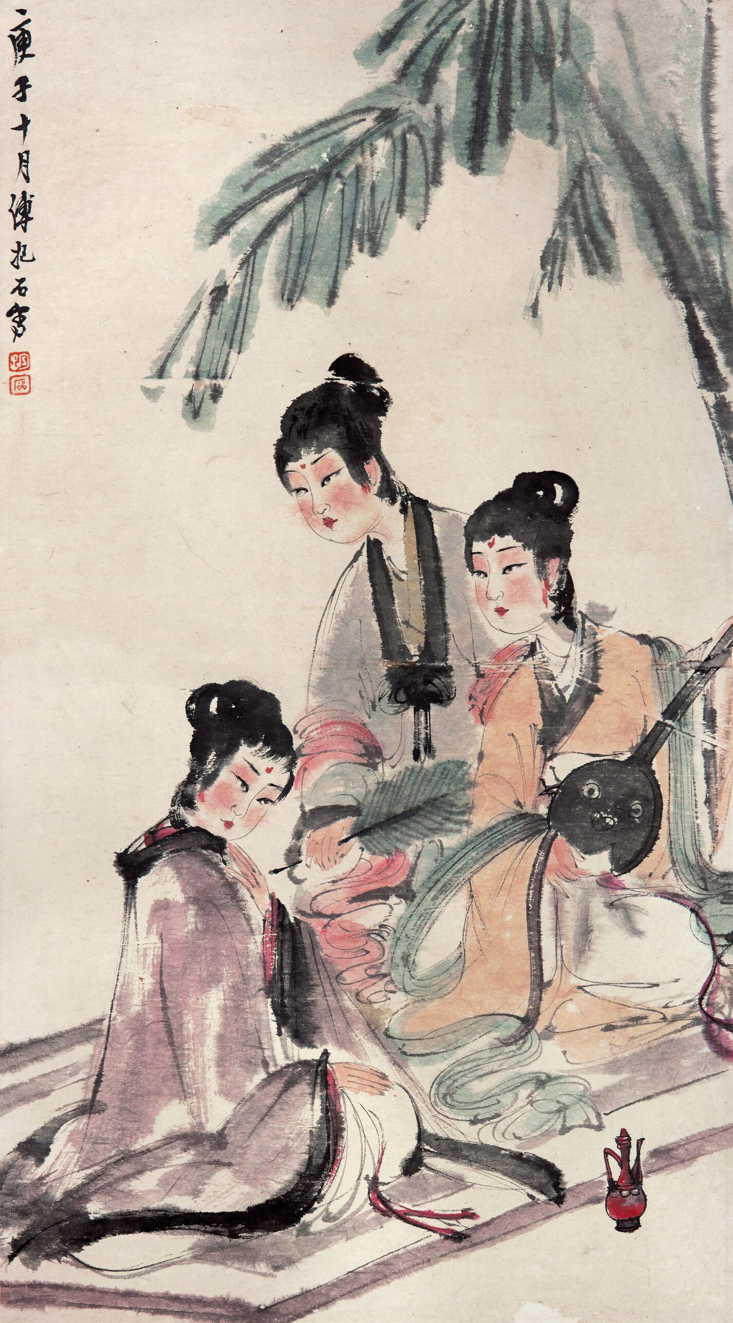 芭蕉美人图缩略图