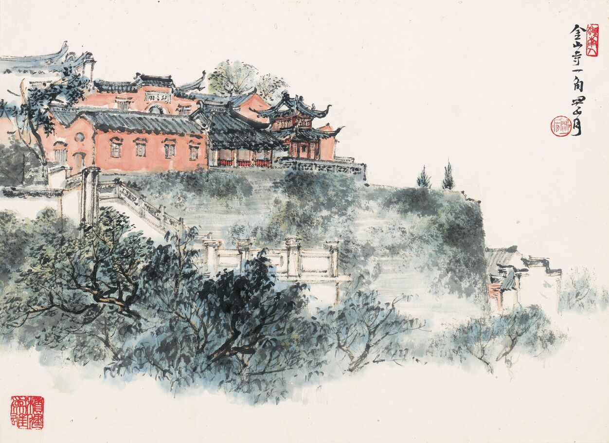 金山寺一角预览图