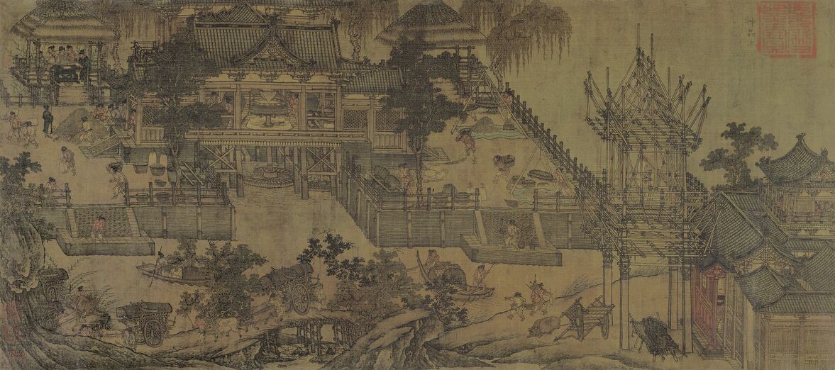 闸口盘车图预览图