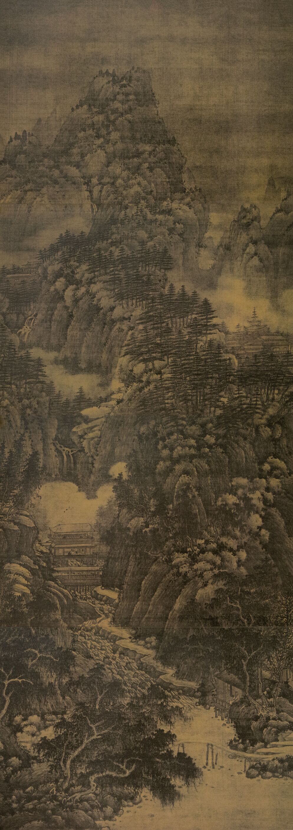 万壑松风图预览图