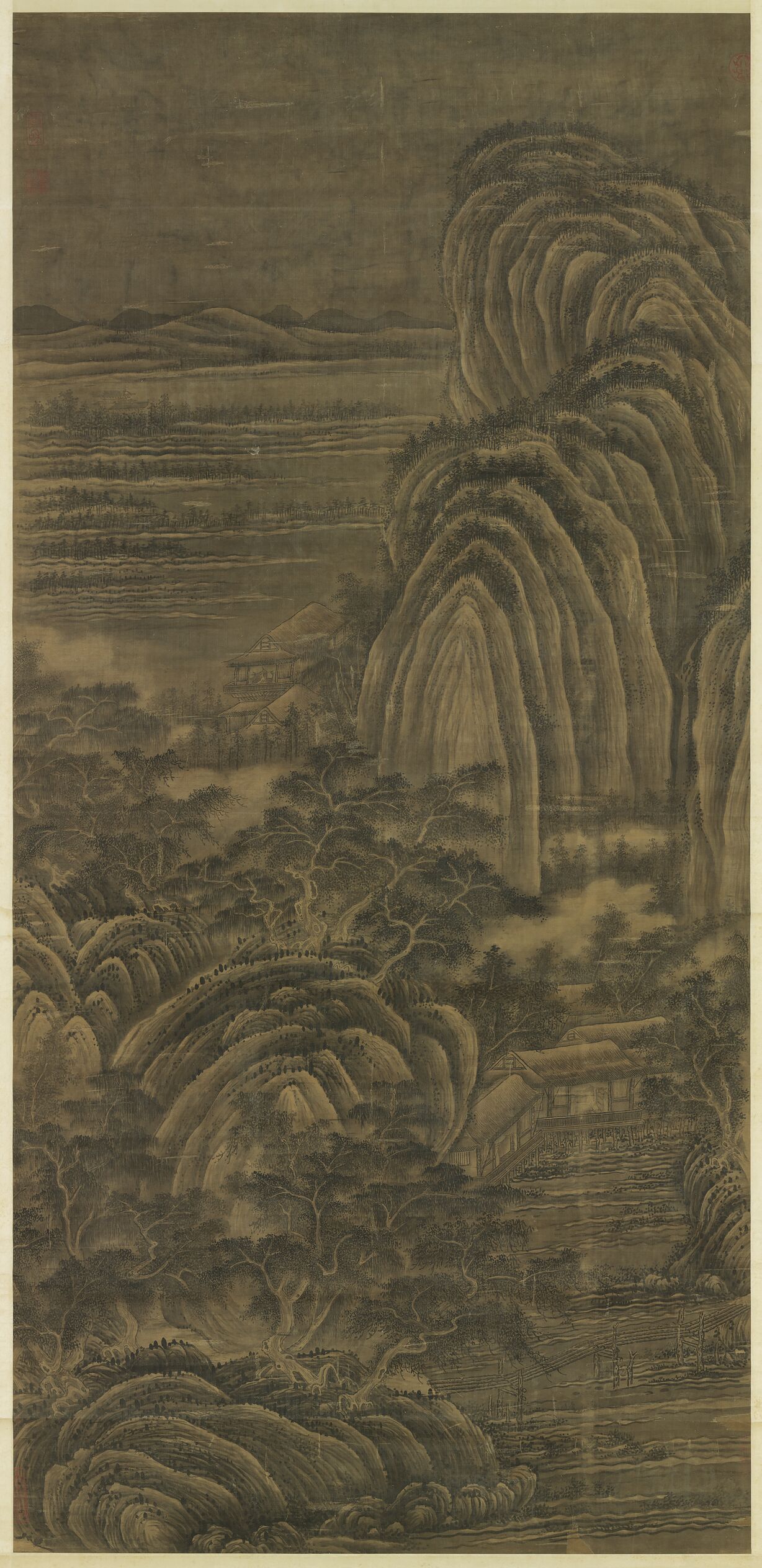 夏山欲雨图预览图