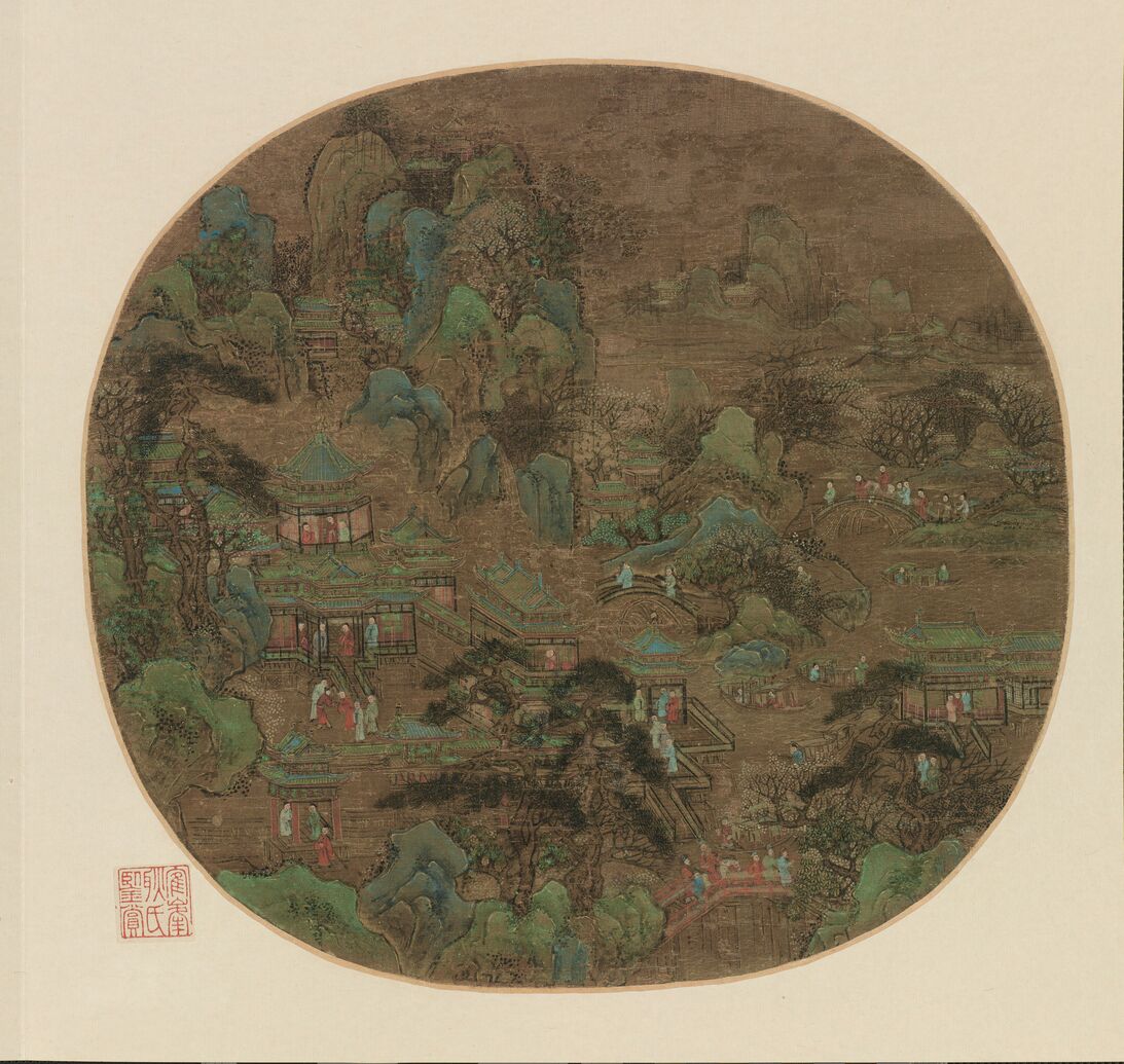 仙山楼阁图预览图