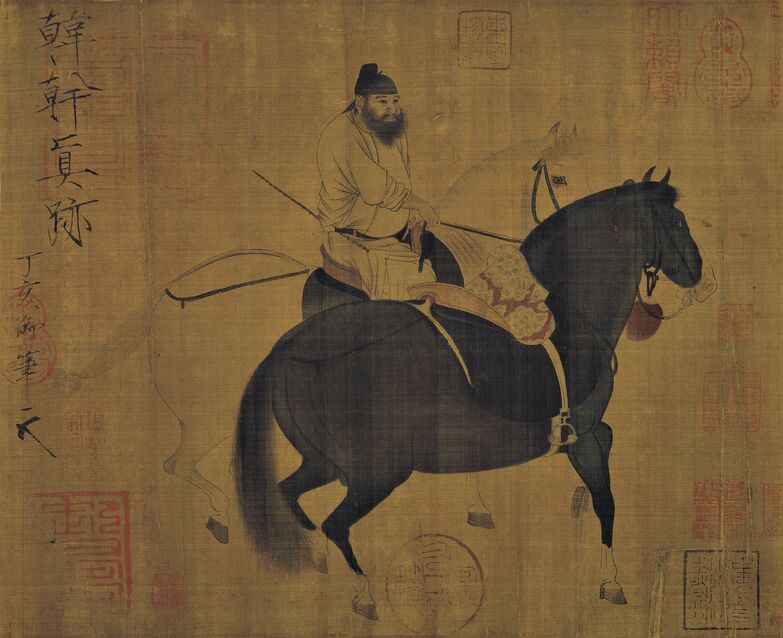 牧马图预览图